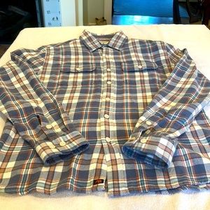 Normal Brand brushed cotton button up shirt. Medium